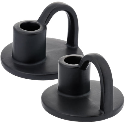 CECA364 MATT BLACK CANDLE HOLDERS HOME DECOR DEALS