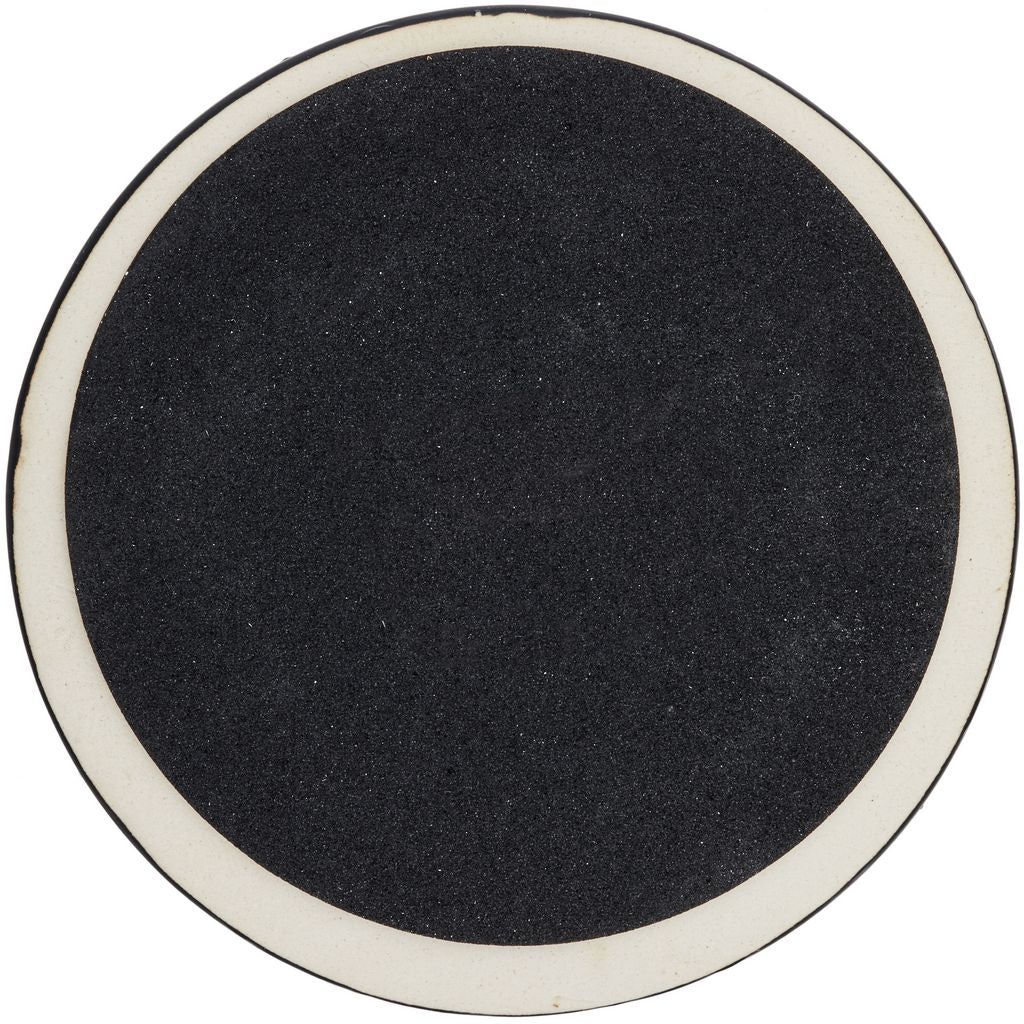 CECA364 MATT BLACK CANDLE HOLDERS