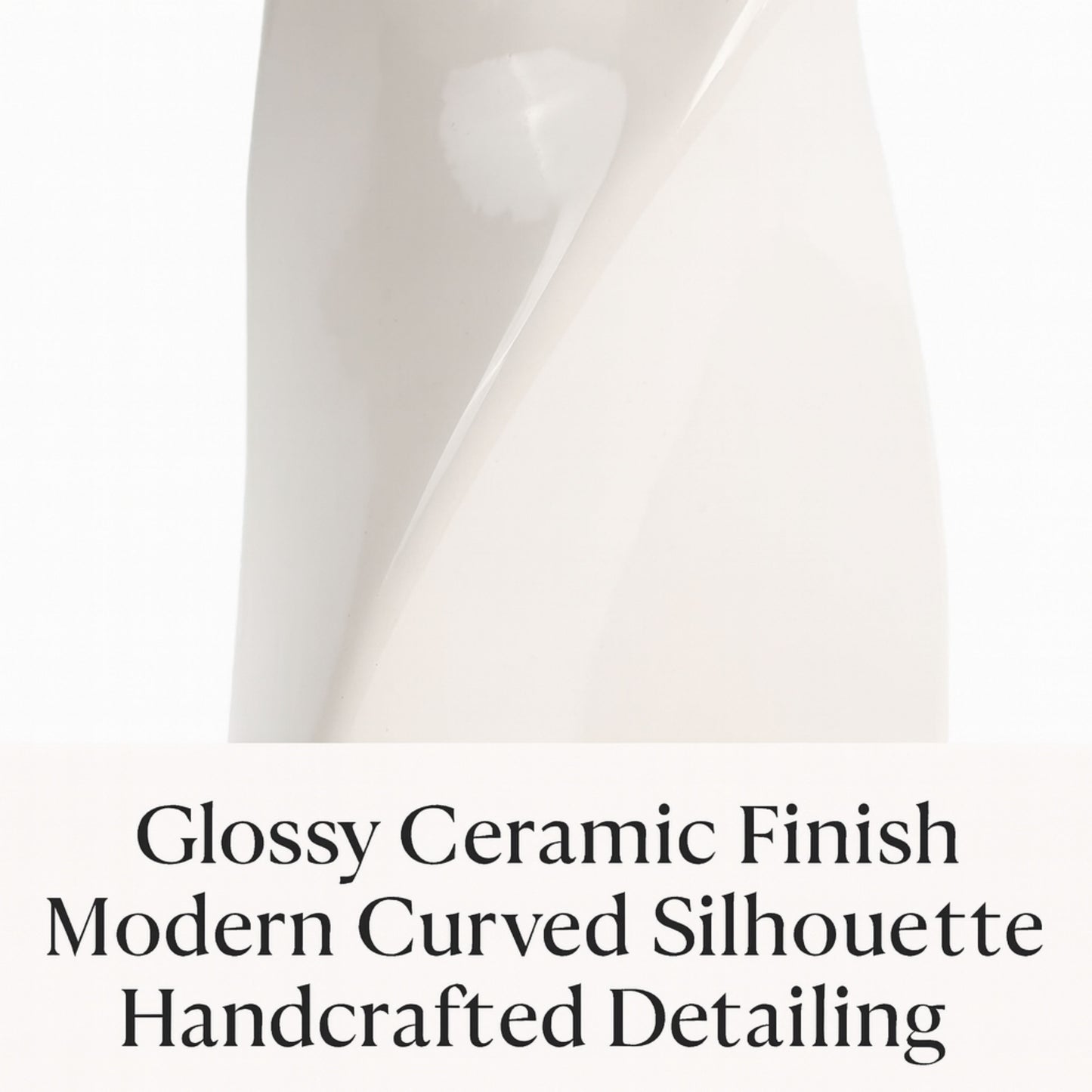 CECA371 WHITE CANDLE HOLDERS