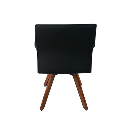 CH462 BLACK ARM CHAIR