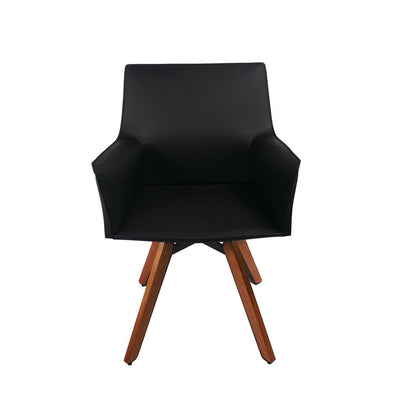 CH462 BLACK ARM CHAIR