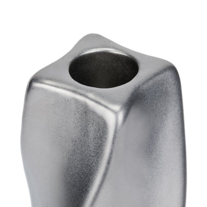 CECA371 TITANIUM SILVER CANDLE HOLDERS HOME DECOR DEALS