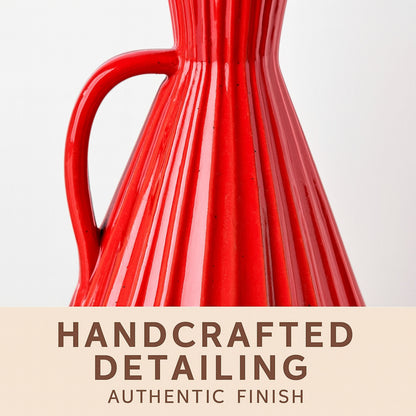 CEVA377 RED CERAMIC VASES HOME DECOR DEALS