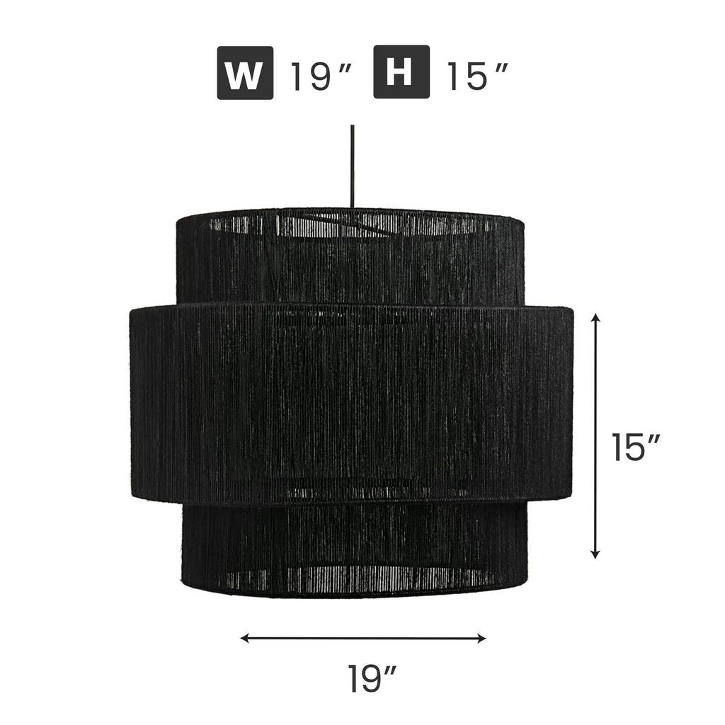 WL453 BLACK CEILING MOUNT