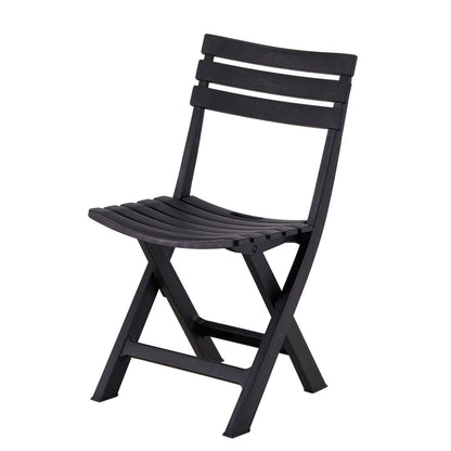 CH419-4 BLACK FOLDING CHAIRS