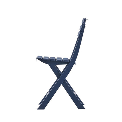 CH419-4 INDIGO BLUE FOLDING CHAIRS