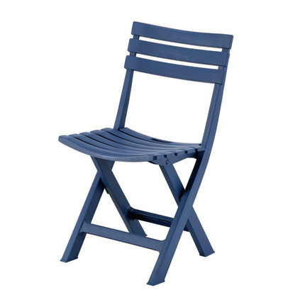 CH419-4 INDIGO BLUE FOLDING CHAIRS