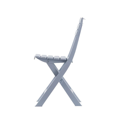 CH419-4 LIGHT GRAY FOLDING CHAIRS