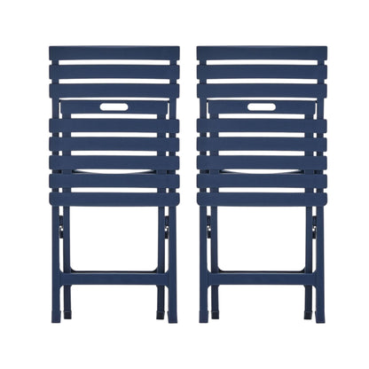 CH423-2 INDIGO BLUE FOLDING CHAIRS PATIO
