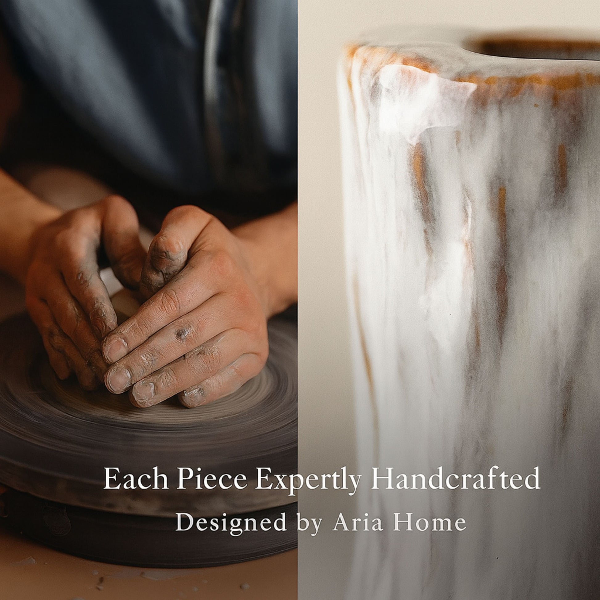 CECA263 WHITE CANDLE HOLDERS