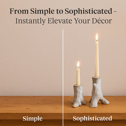 CECA263 WHITE CANDLE HOLDERS HOME DECOR DEALS