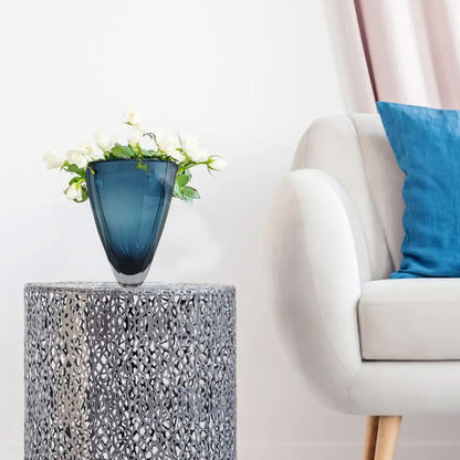 GV408 BLUE GLASS VASES MEMORIAL DAY SALES