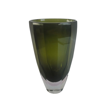 GV408 GREEN GLASS VASES MEMORIAL DAY SALES
