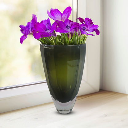 GV408 GREEN GLASS VASES MEMORIAL DAY SALES