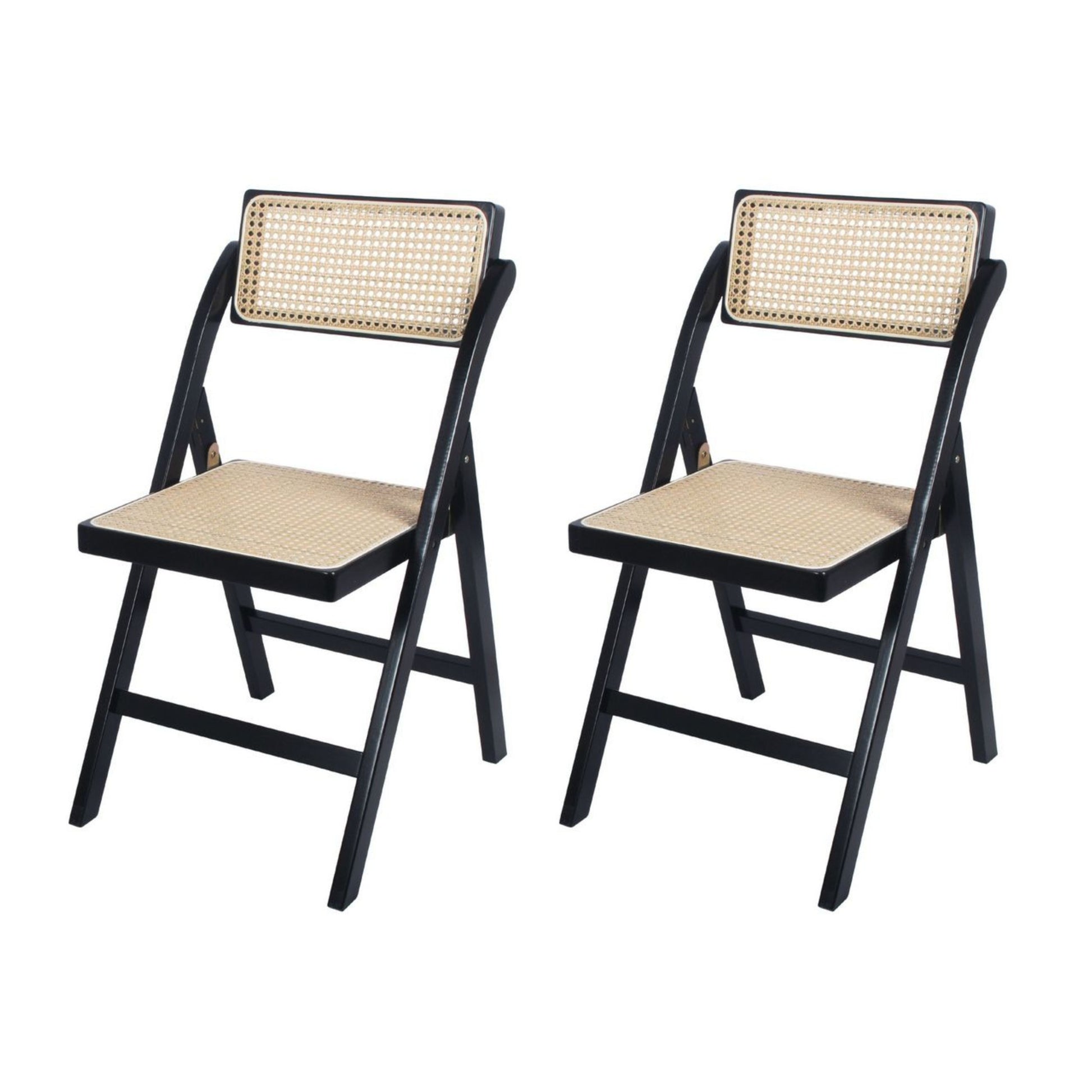 CH470 BLACK FOLDING CHAIR PATIO