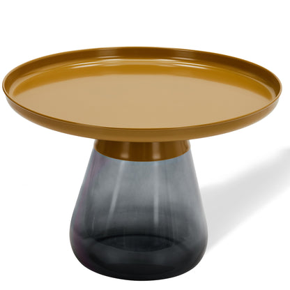 TB472 MAT GLD/GRY BAS NESTING TABLE