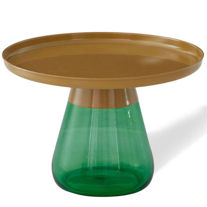 TB472 MAT GLD/GRN BAS NESTING TABLE