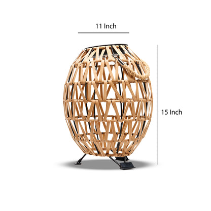L476 LIGHT BROWN LANTERNS
