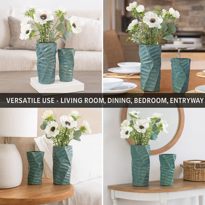 CEVA335 GREEN CERAMIC VASES HOME DECOR DEALS