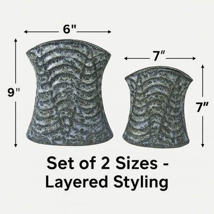 CEVA337 GRAY CERAMIC VASES HOME DECOR DEALS
