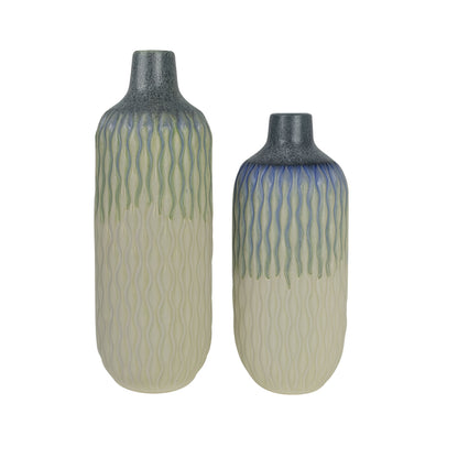 CEDC338 WHITE CERAMIC VASES HOME DECOR DEALS