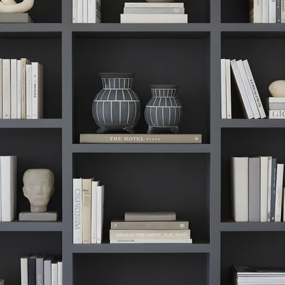 CEDC343 DARK GRAY CERAMIC VASES HOME DECOR DEALS