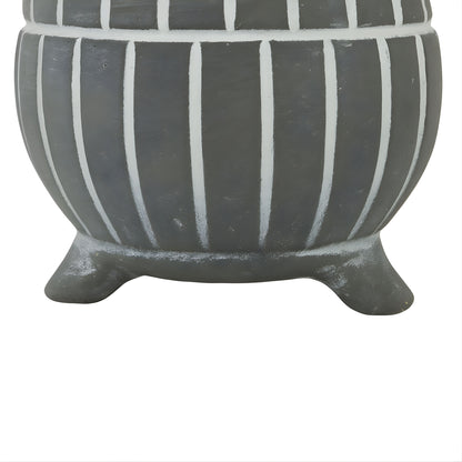 CEDC343 DARK GRAY CERAMIC VASES HOME DECOR DEALS