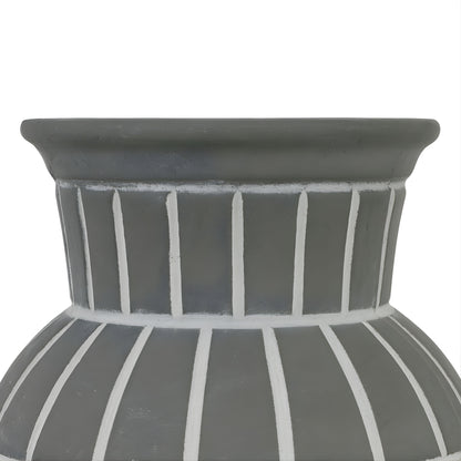 CEDC343 DARK GRAY CERAMIC VASES HOME DECOR DEALS