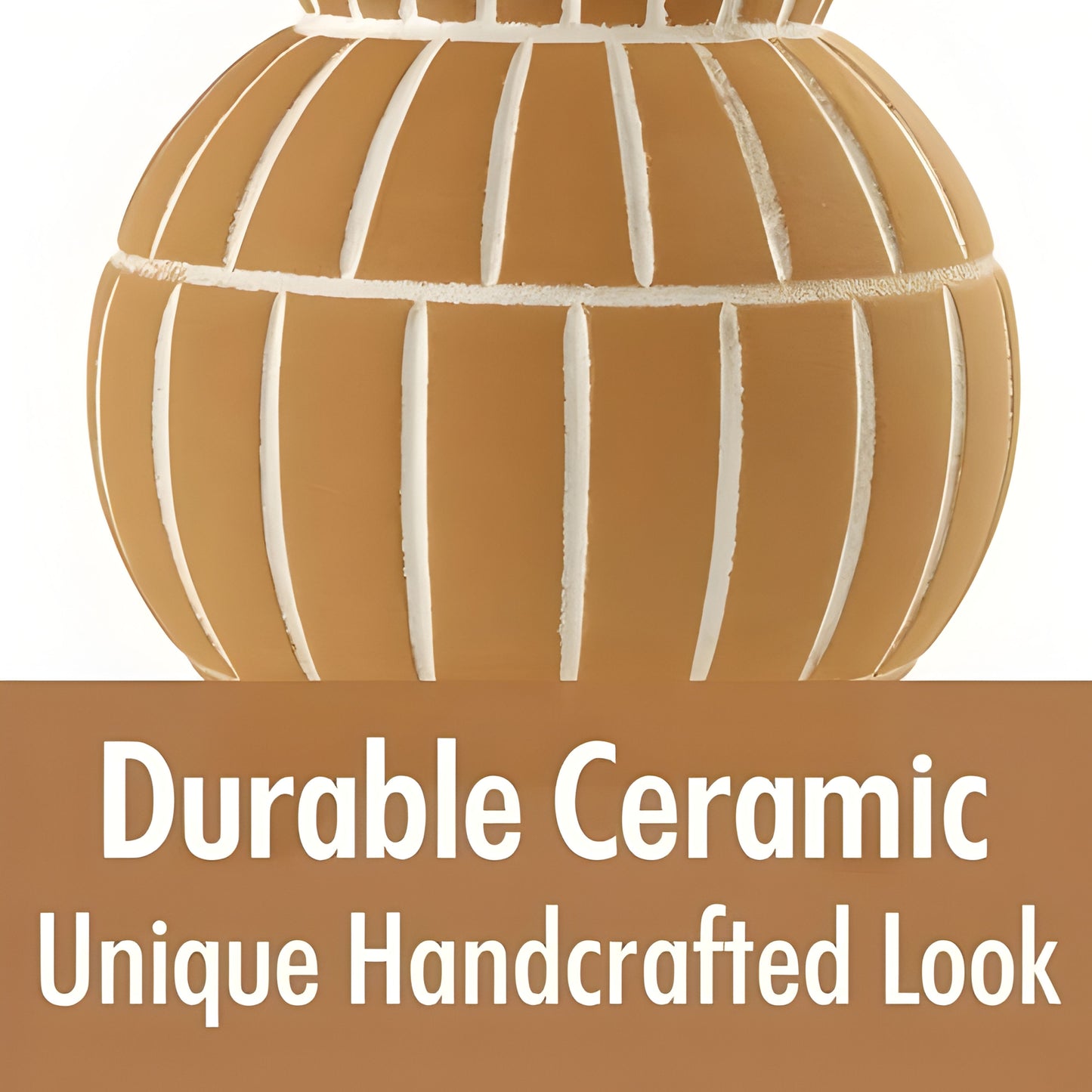 CEDC343 BROWN CERAMIC