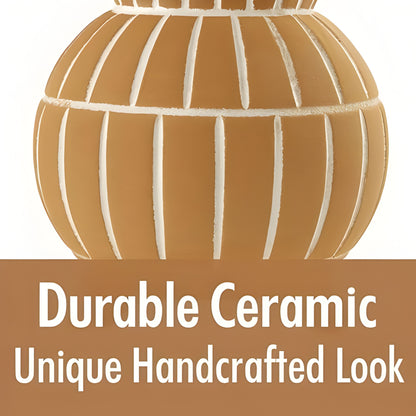CEDC343 BROWN CERAMIC VASES HOME DECOR DEALS
