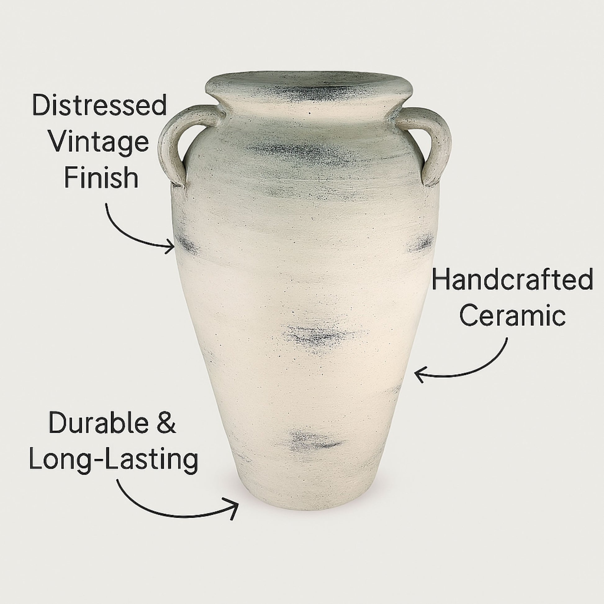 CEJA314 WHITE WASH CERAMIC