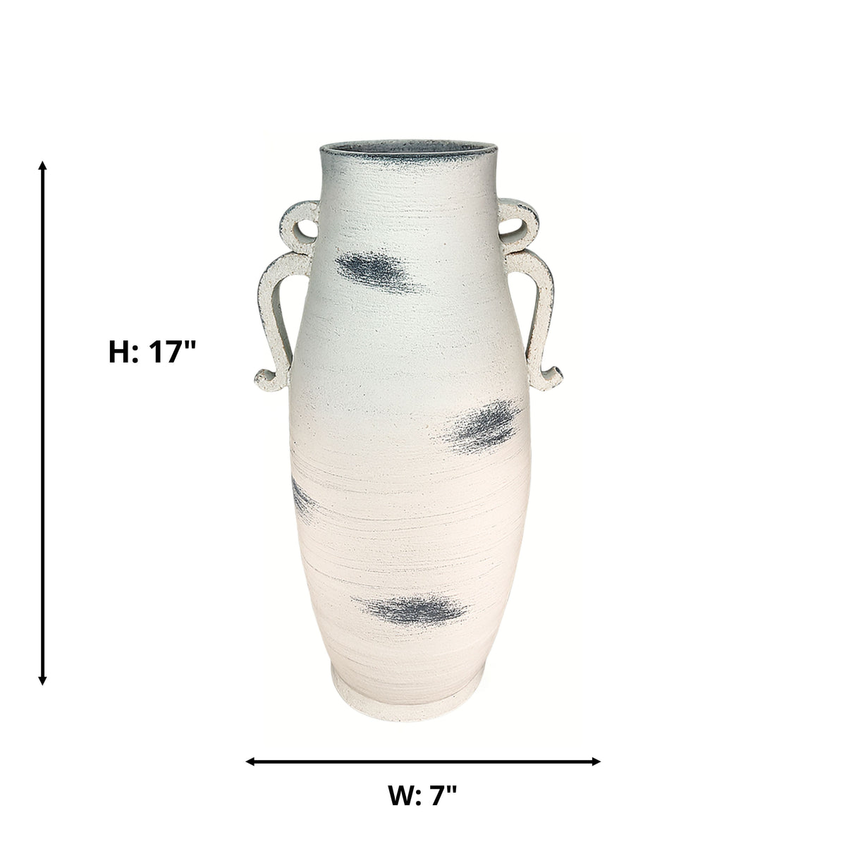 CEJA318 WHITE WASH CERAMIC VASES HOME DECOR DEALS