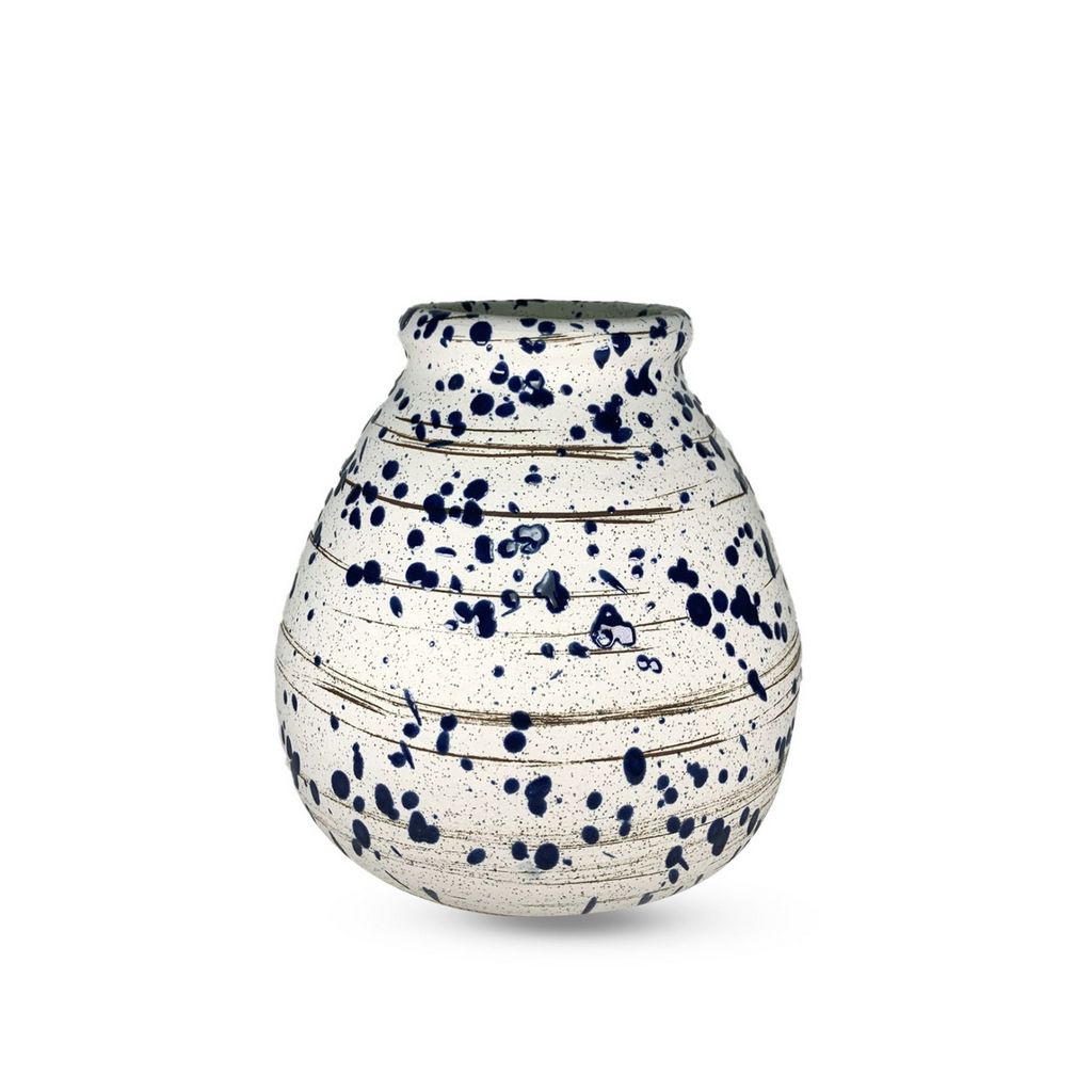 CAVA295 WHITE BLUESPOT CERAMIC