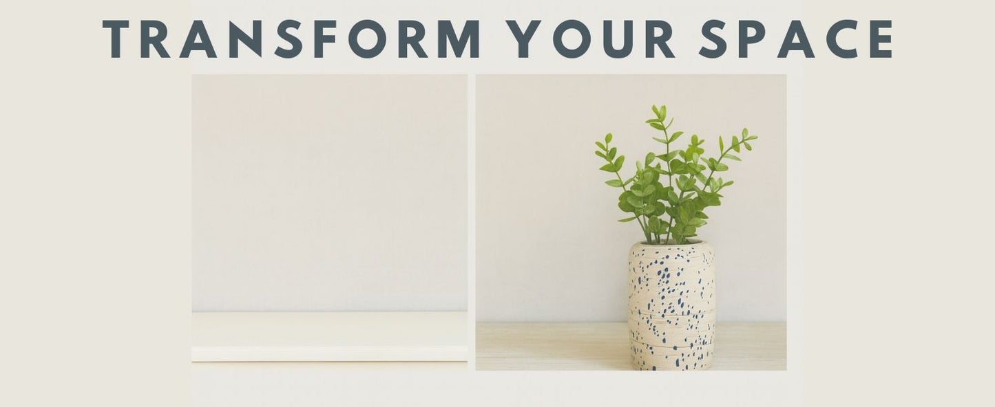 CAVA296 WHITE BLUESPOT CERAMIC