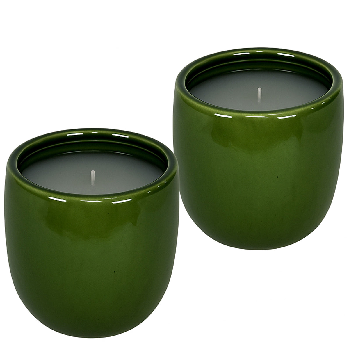 CECA299 GREEN CANDLES UNSCENTED