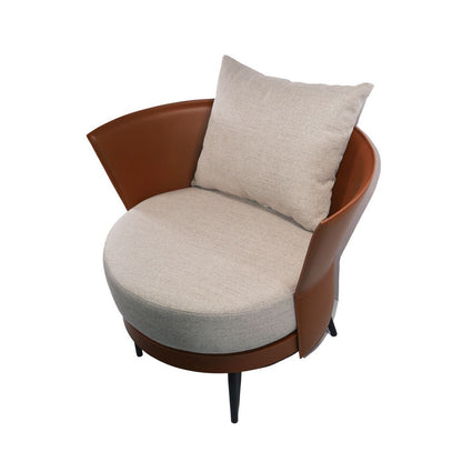 CH458 CARAMEL ARM CHAIR