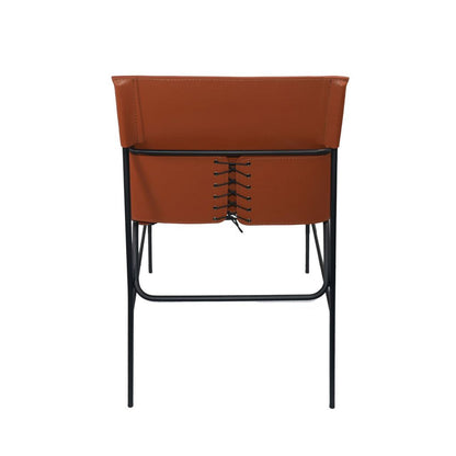 CH460 COGNAC ARM CHAIR DINING