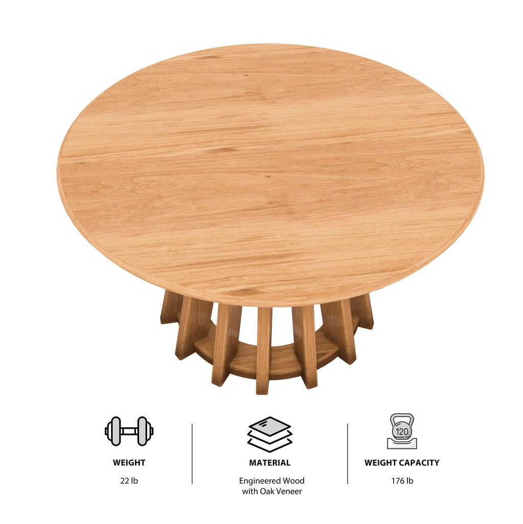WTB465 BLONDE NESTING TABLE