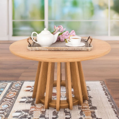 WTB465 BLONDE NESTING TABLE