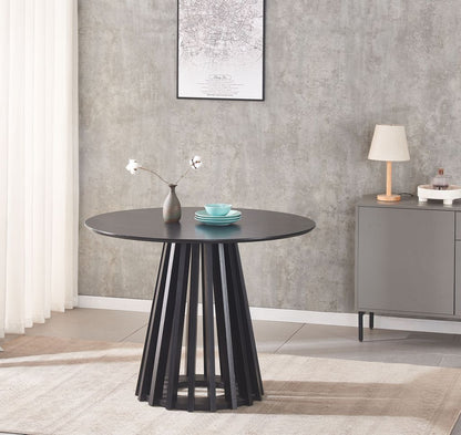 WTB467 BLACK DINING TABLE