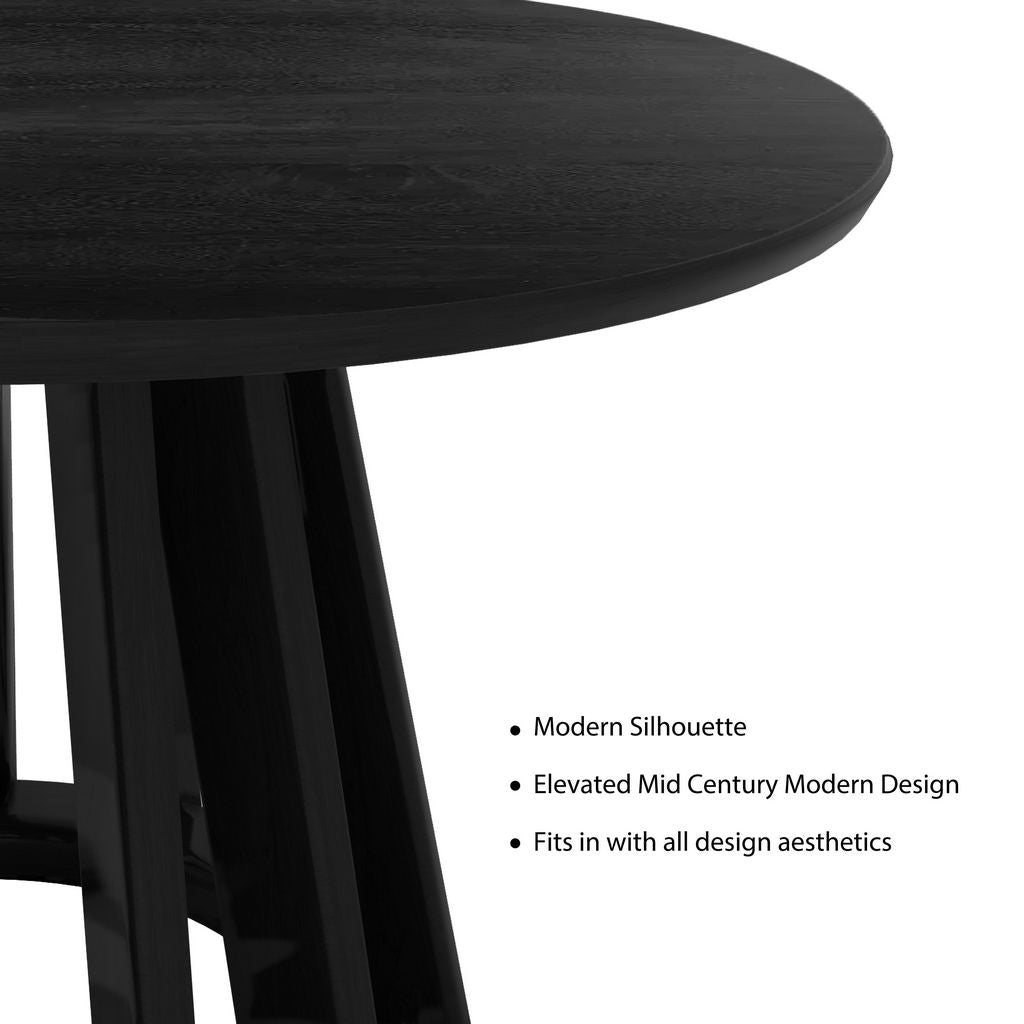 WTB467 BLACK DINING TABLE