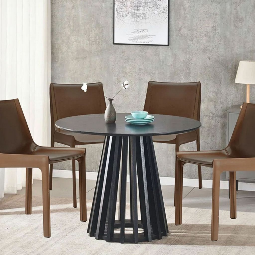 WTB467 BLACK DINING TABLE