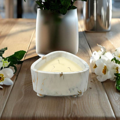 CH23-2727W WHITE CANDLES UNSCENTED