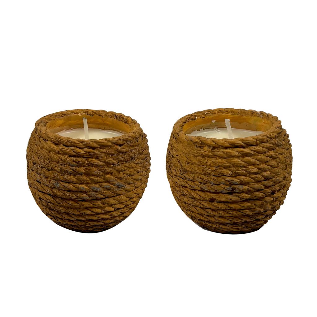 CH23-2697 LIGHT BROWN CANDLES