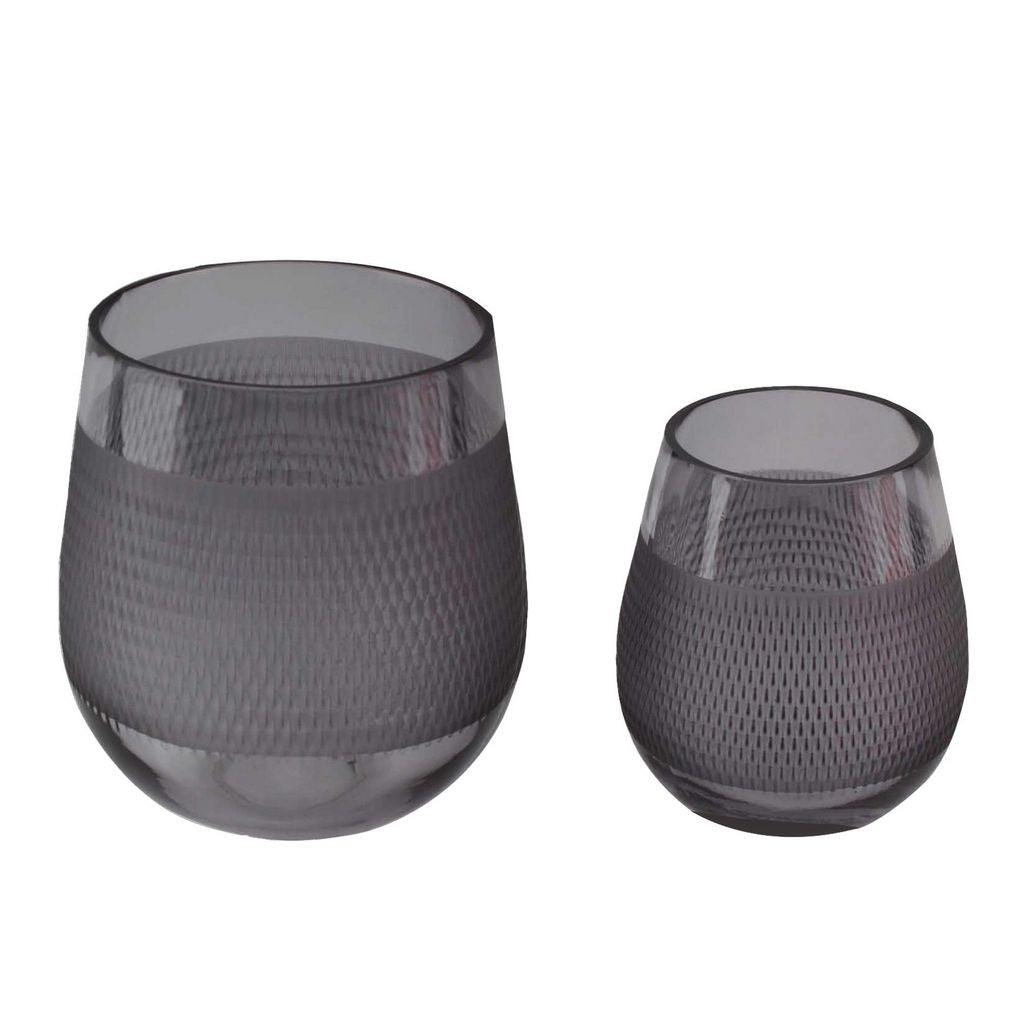 GV498 GREY VASES