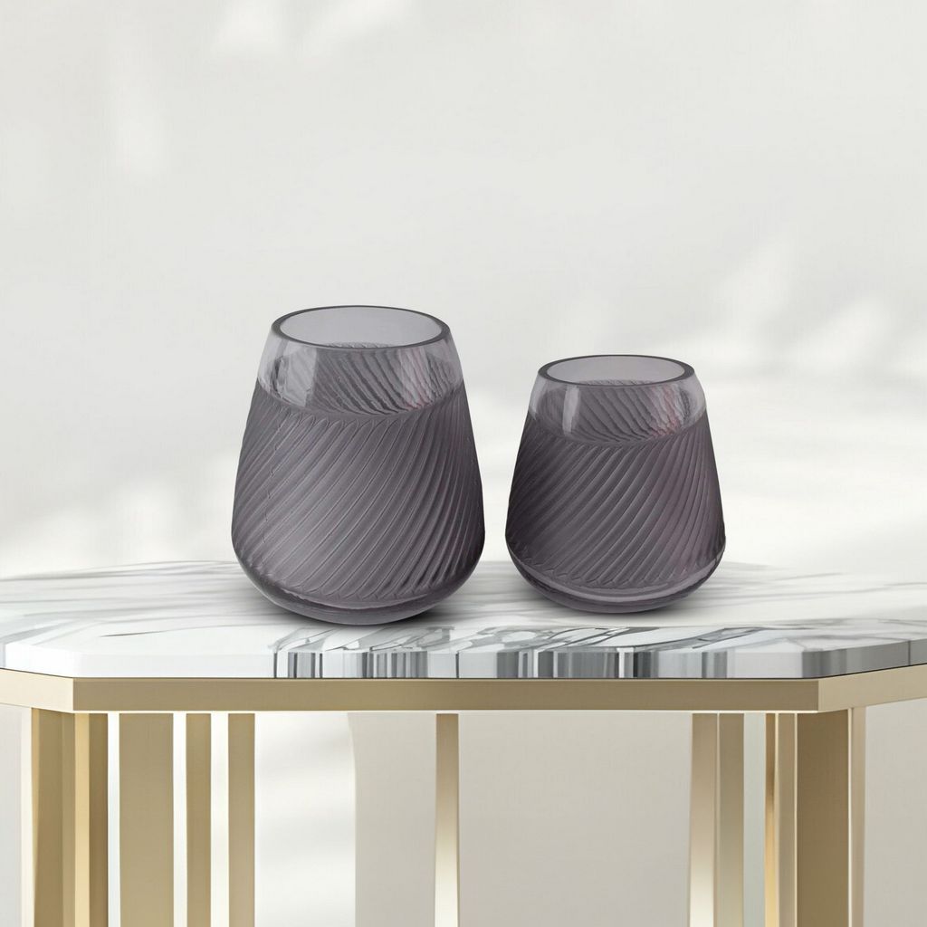 GV499 GREY VASES