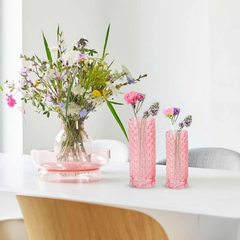 GV501 PINK VASES