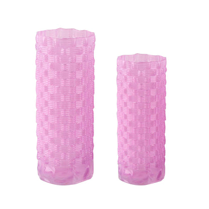 GV501 PURPLE GLASS VASES HOME DECOR DEALS SIMPLE