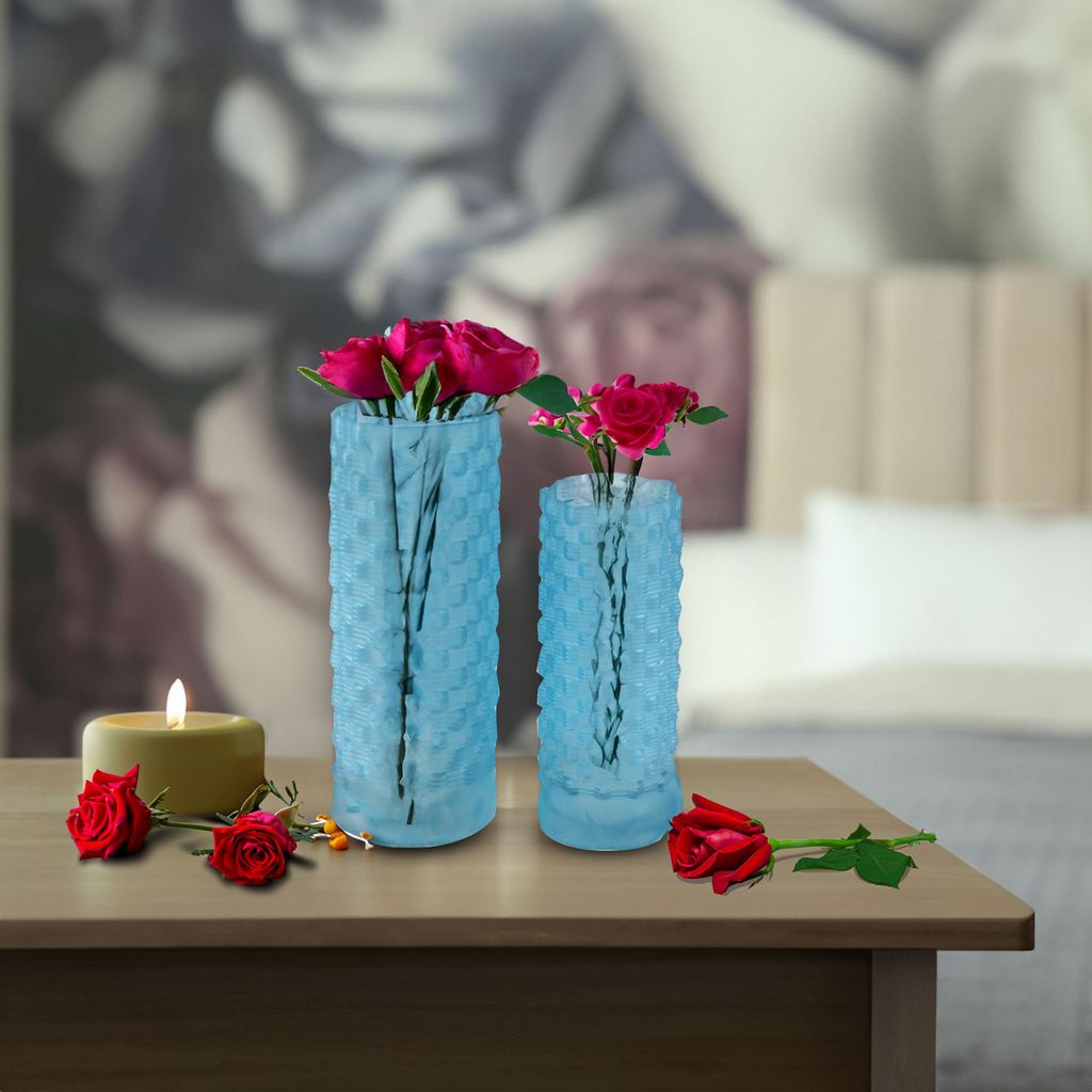 GV501 BLUE VASES