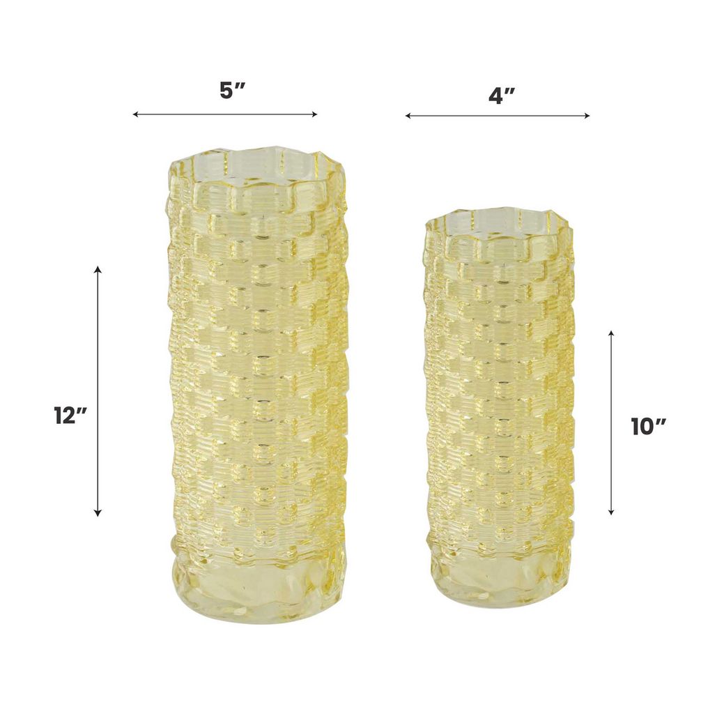 GV501Y YELLOW VASES